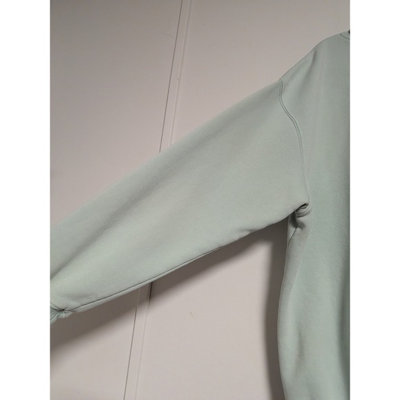 Nike Sportswear Essential Hoodie Mint Green Embroidered Swoosh Pullover Small - Picture 8 of 11